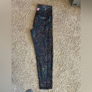 Love Her brand Multi colored raindrop leggings